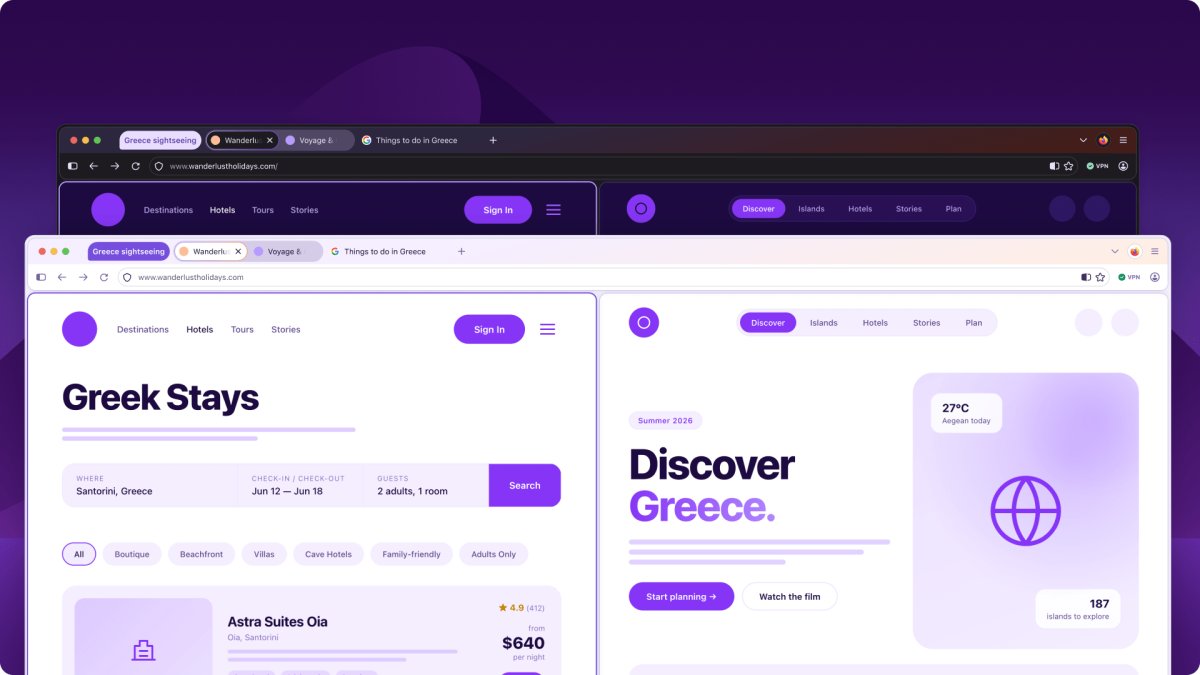 Firefox is working on a rounded redesign with easy-to-find controls for privacy and AI