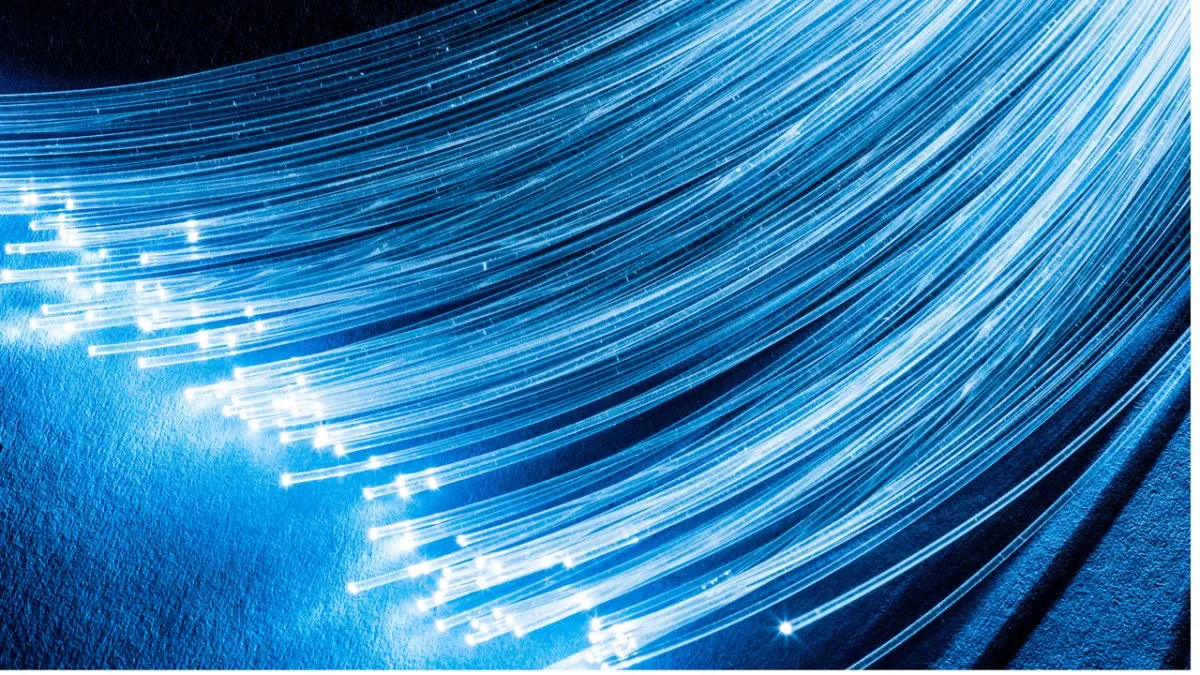 Optical fiber production lines operate at full capacity to meet rising AI data center infrastructure demand.