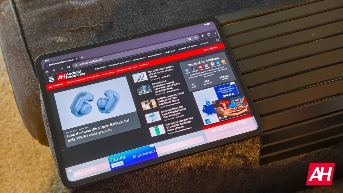 The OnePlus compact OLED tablet features an 8.8 inch display designed to compete with the iPad Mini.