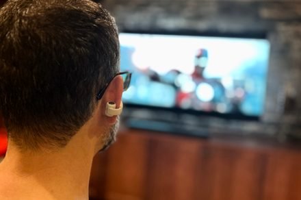 These open-ear earbuds preserve situational awareness while delivering personal audio.