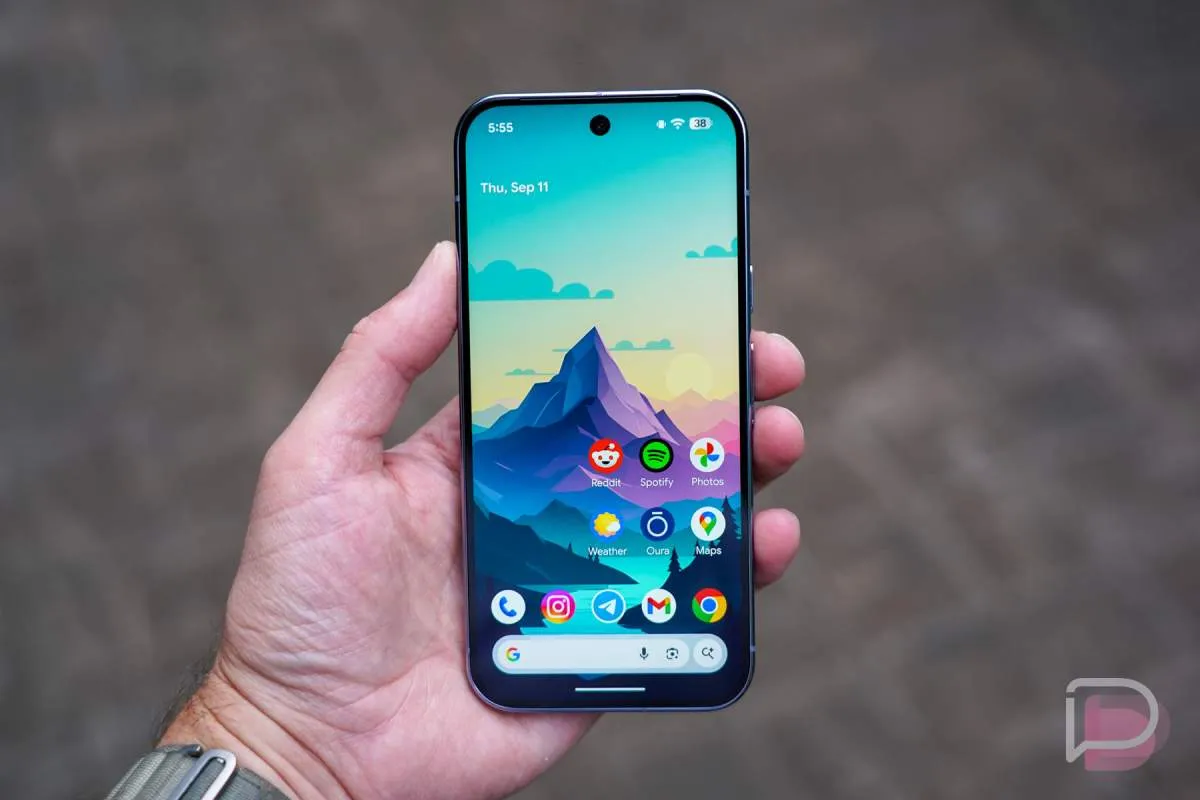 Google Pixel 10 Pro smartphone displayed with Memorial Day discount information