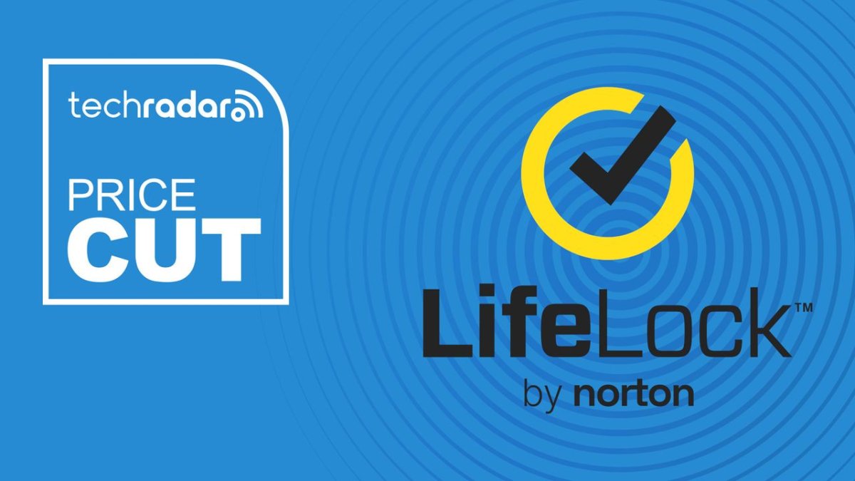 The Norton LifeLock Core dashboard displays identity monitoring tools and dark web alerts.