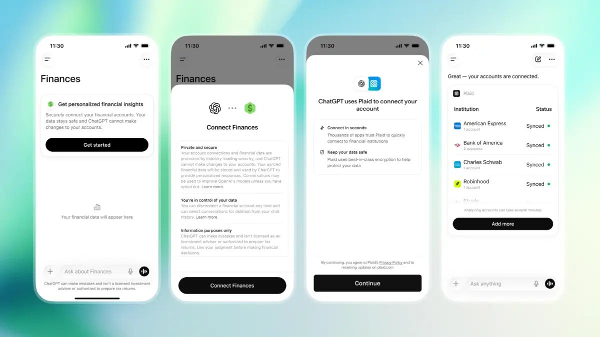OpenAI Launches Personal Finance Experience in ChatGPT for Pro Users in the US