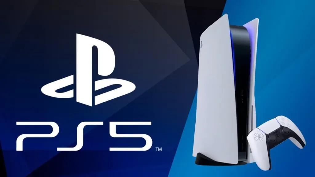 A PlayStation 5 console sits beside legal documents regarding pricing allegations