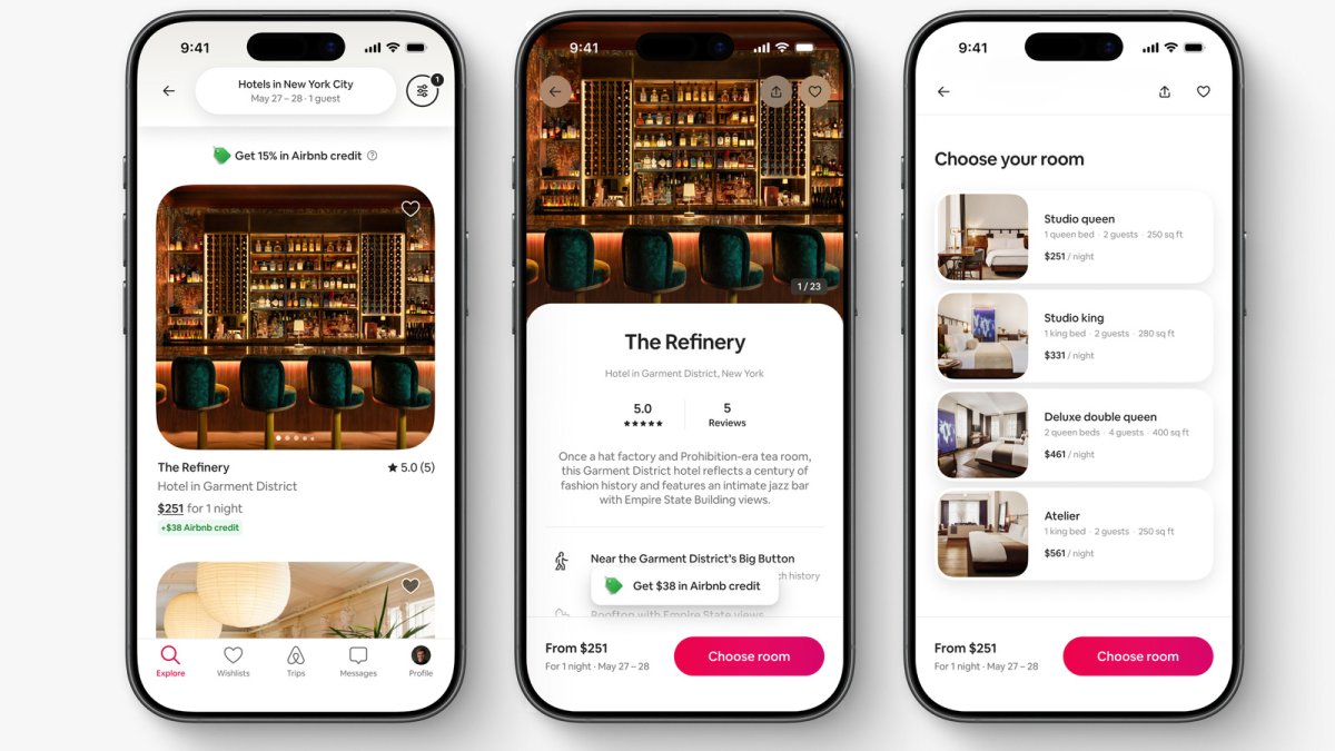 Airbnb Broadens Travel Services With Hotels And Daily Logistics