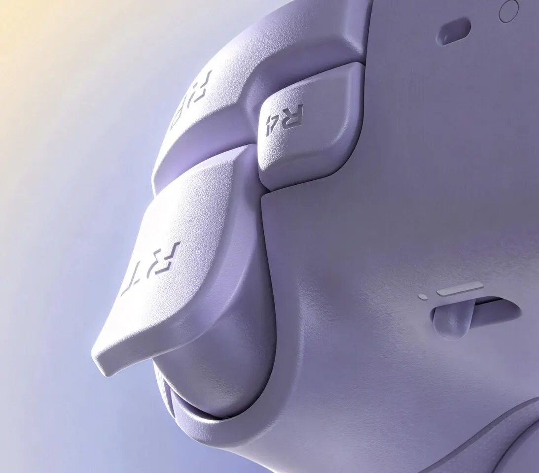 8BitDo Lavender Dusk Ultimate 3 controller in lavender for PC, Xbox, and mobile gaming.