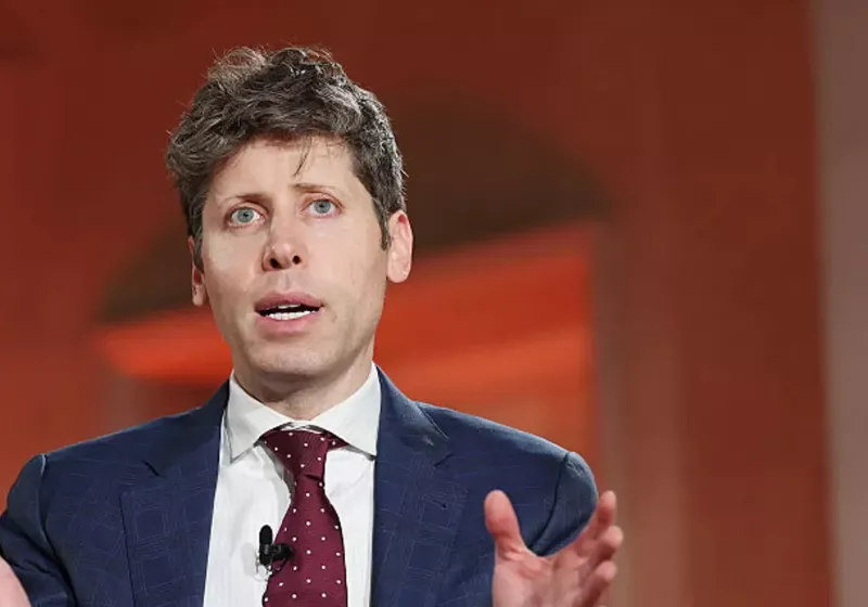 Sam Altman speaking at the Commonwealth Bank of Australia conference in Sydney