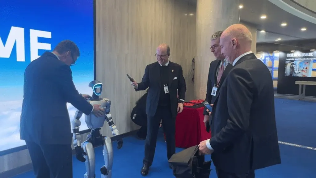 German Chancellor Friedrich Merz tours the Unitree Robotics facility in Hangzhou to discuss industrial automation.