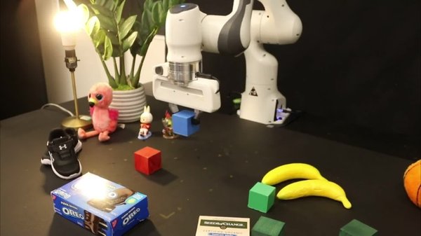 Researchers demonstrate simulation to real world robotics transfer techniques at the ICRA conference.
