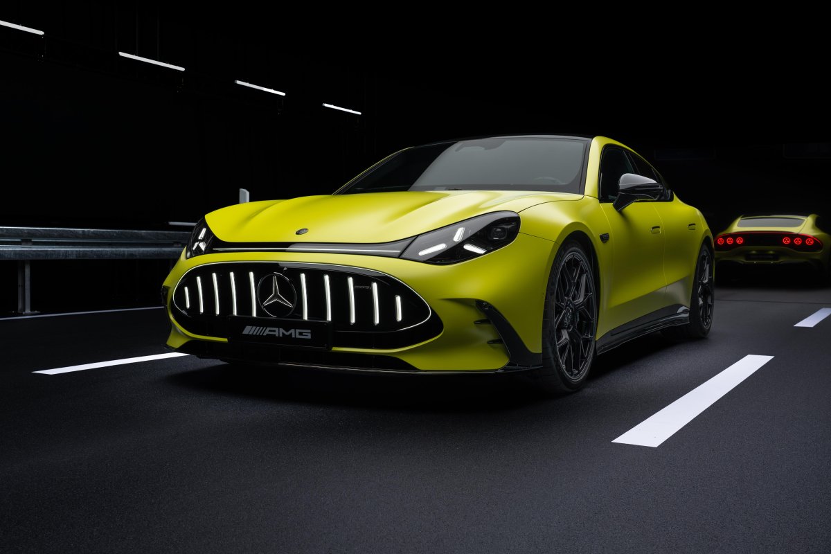 Mercedes’ electric AMG GT 4-door coupe can go 0-60 in 2 seconds
