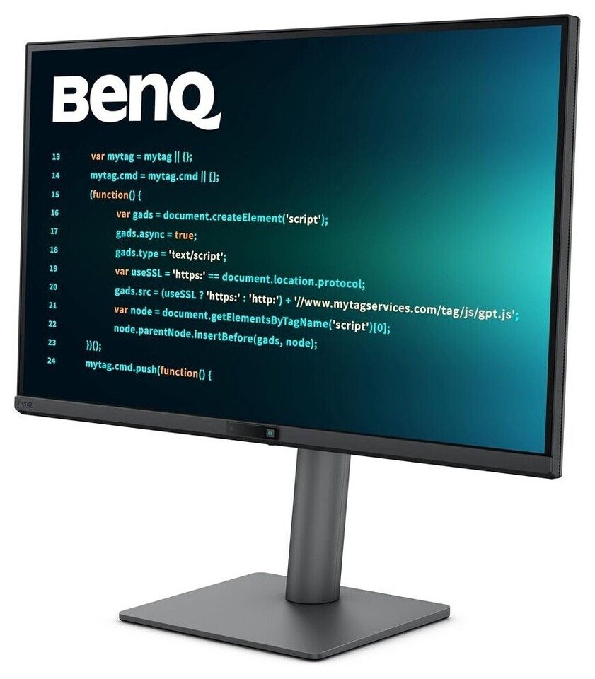 BenQ RD270Q twenty-seven inch monitor with a slim bezel design.
