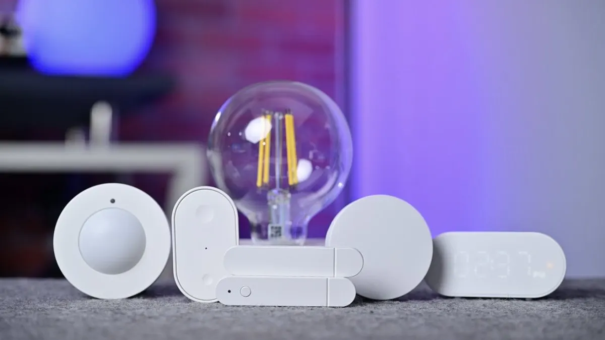 IKEA Matter-over-Thread smart devices connect to an Apple Home hub during reliability testing.