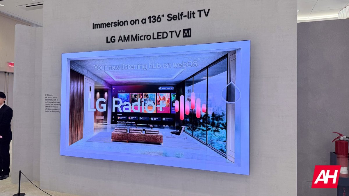 LG Electronics logo and television display panels representing market consolidation discussions