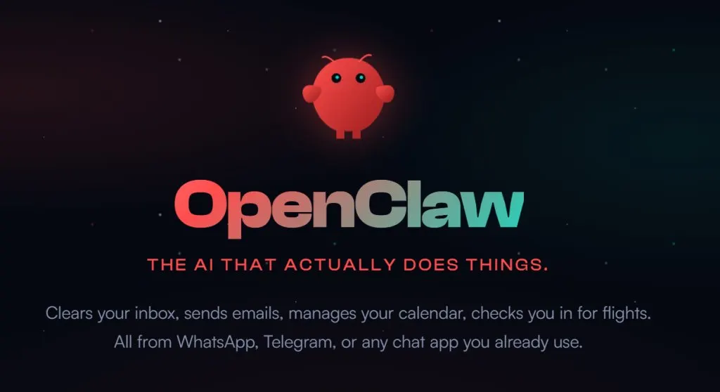 OpenClaw displays its updated interface featuring DeepSeek V4 as the default model for agent development.