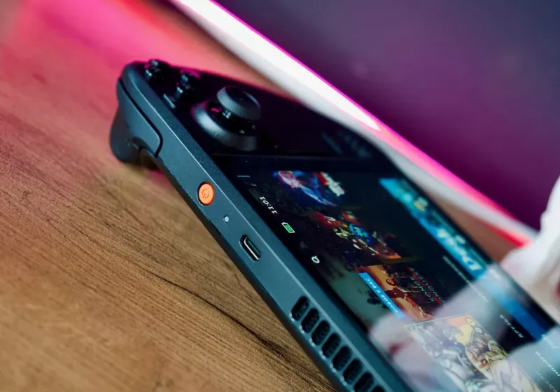 Steam Deck OLED handheld gaming console