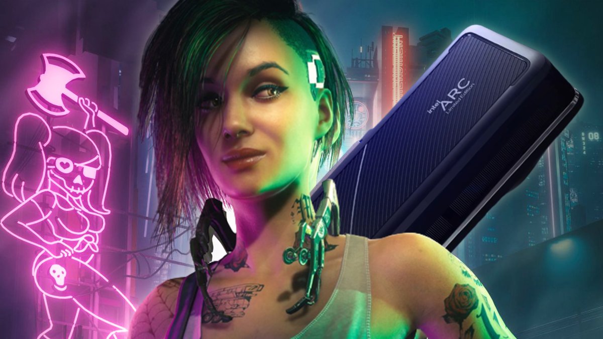 New Intel GPU driver download supports Cyberpunk 2077 Phantom Liberty