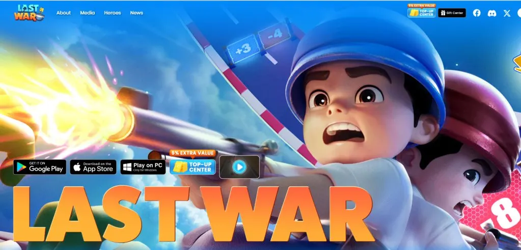 Last War mobile game revenue chart displaying top global earnings for September