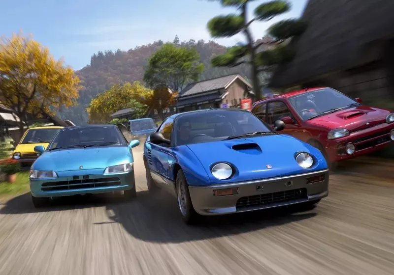 Forza Horizon 6 shader loading drops from 90 seconds to four seconds via Microsoft's adaptive shader download on Windows 11.