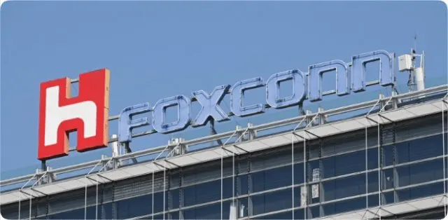 Foxconn manufacturing facility assembling artificial intelligence servers