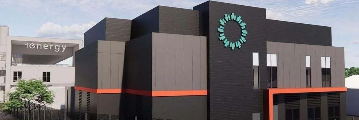 The schematic shows the Bradford datacentre capturing waste heat for municipal networks.