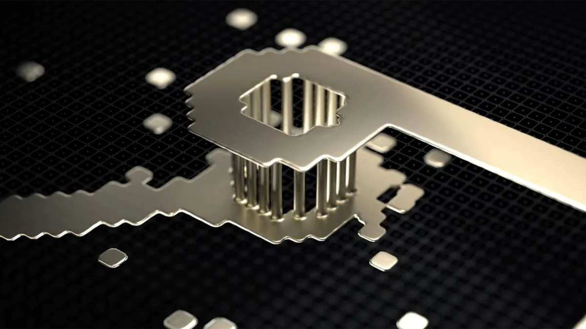 A prototype fluid circuit board demonstrates physical rewiring capabilities.