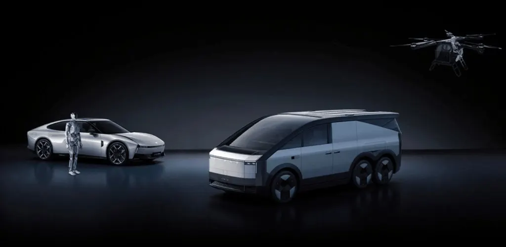 Xpeng outlines its 2026 roadmap featuring three robotaxi models and the IRON humanoid robot.