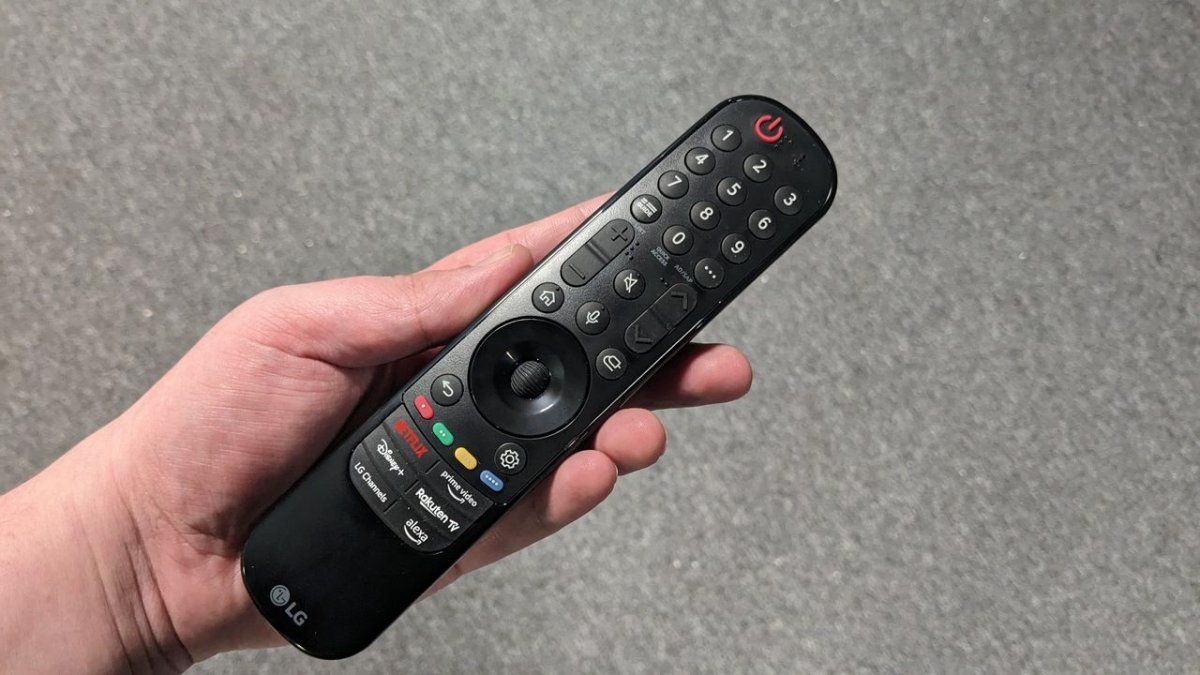 Looks like Google TV could get Wii-style pointy controls, just like my LG TV's Magic Remote that drives me and my kids mad