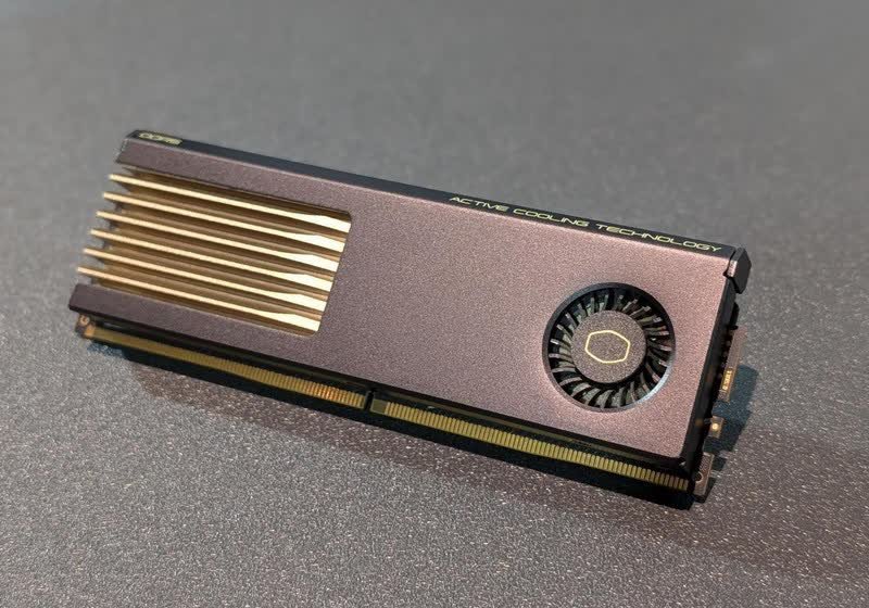 DRAM coolers make a comeback: G.Skill and Cooler Master unveil DDR5 kits with built-in fans