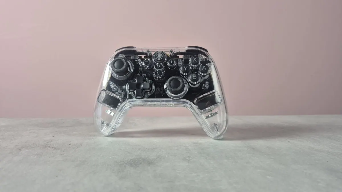 The Snakebyte Gamepad RGB S2 controller features Hall effect thumbsticks and customizable RGB lighting.