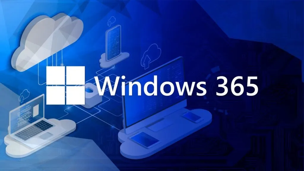 Computer screen showing Windows 365 Office installation error message following a system update