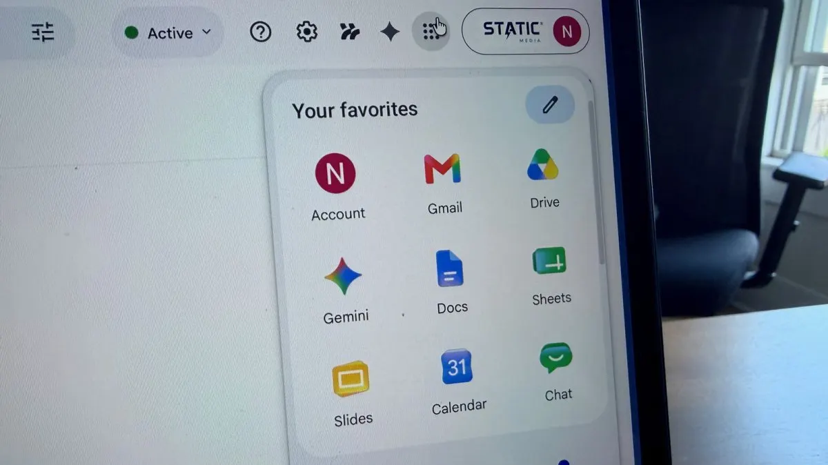 Google app icons showcase the updated design with refined colors and simplified shapes for better legibility.