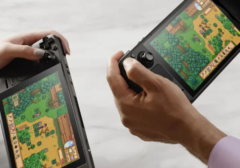 Steam Deck handheld console and Intel Arc G3 series APUs for portable gaming