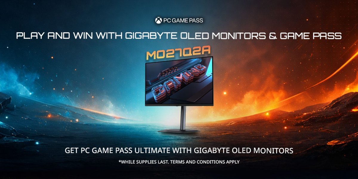 Gigabyte OLED Monitor Bundle with Xbox Game Pass Ultimate