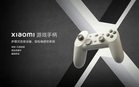 Xiaomi multi-mode gaming controller with Hall effect triggers and ergonomic design