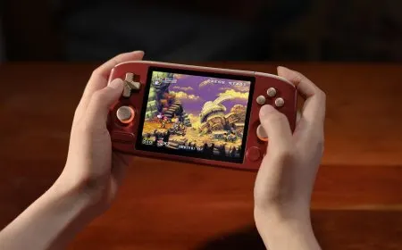 This Android handheld gaming console supports retro emulation and legacy media preservation.
