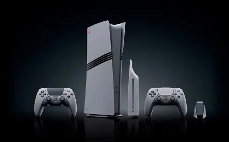Sony gaming console and personal computer hardware representing the company platform strategy