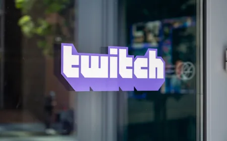 Twitch dashboard showing concurrent viewer caps and viewbotting enforcement warnings for streamers.