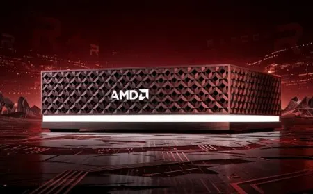 The AMD Ryzen mini PC features 128 GB RAM for local AI workloads.