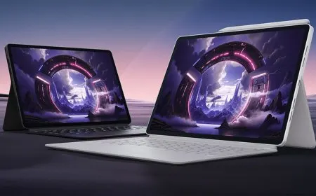 Lenovo Legion Y900 tablets showing the eleven and thirteen inch Android models with high refresh rate displays.