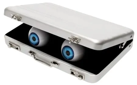 The Sparky suitcase robot features an Nvidia Jetson Orin NX Super board for independent local AI processing.