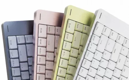 The Lofree Flow 2 mechanical keyboard features Apple-inspired colorways matching the MacBook Neo series.