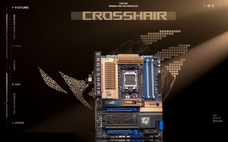 ASUS ROG Crosshair 2006 Motherboard Marks Two Decades of Gaming