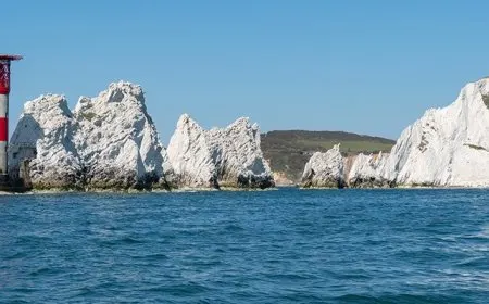 Geographic map of the Isle of Wight illustrating a controlled environment for digital identity policy testing.
