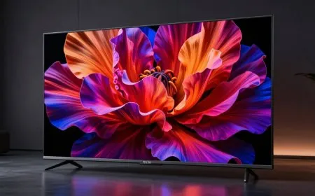 An OLED television screen displays perfect black levels and bright highlights to demonstrate infinite contrast ratios.