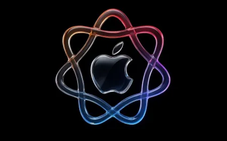 Apple WWDC conference graphic highlighting generative artificial intelligence and machine learning integration