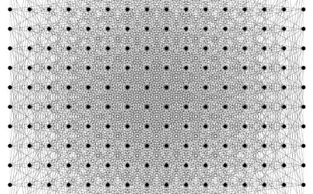 An AI model diagram illustrates the disproval of an 80-year-old Erdos geometry conjecture.