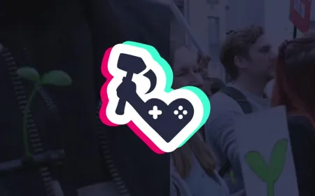 Workers and supporters gather to celebrate the formation of the Rockstar Game Workers Union.