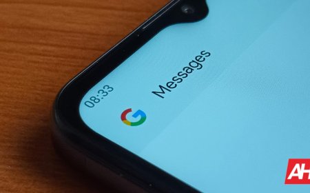 The Google Messages interface displays the new SIM switch option in the compose field floating menu for dual-SIM users.