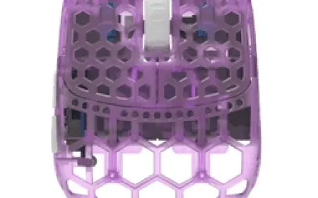 The G-Wolves Fenrir Pro gaming mouse features a twenty gram chassis and advanced sensor technology.