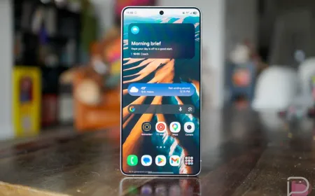 Samsung Galaxy S26 series showing the May security patch update screen